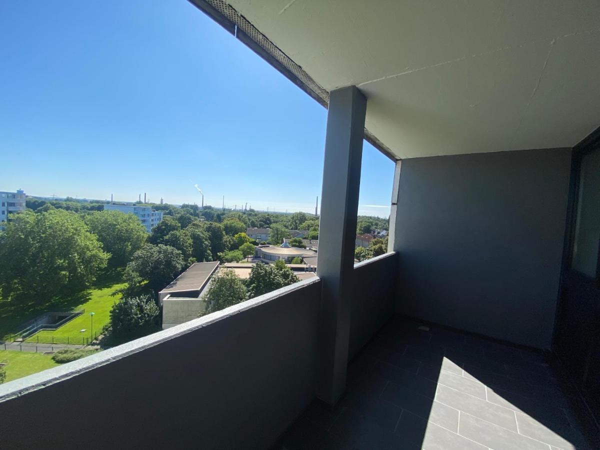 Duisburg Von Oben 3,5 Zimmer 8.Og Frisch Saniert Dış mekan fotoğraf