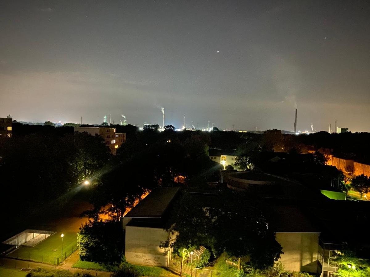 Duisburg Von Oben 3,5 Zimmer 8.Og Frisch Saniert Dış mekan fotoğraf